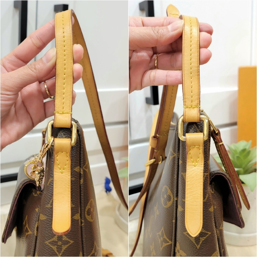 💕DISCONTINUED Very Rare Crossbody/Shoulder LOUIS VUITTON Mabillon Monogram - Picture 14 of 17